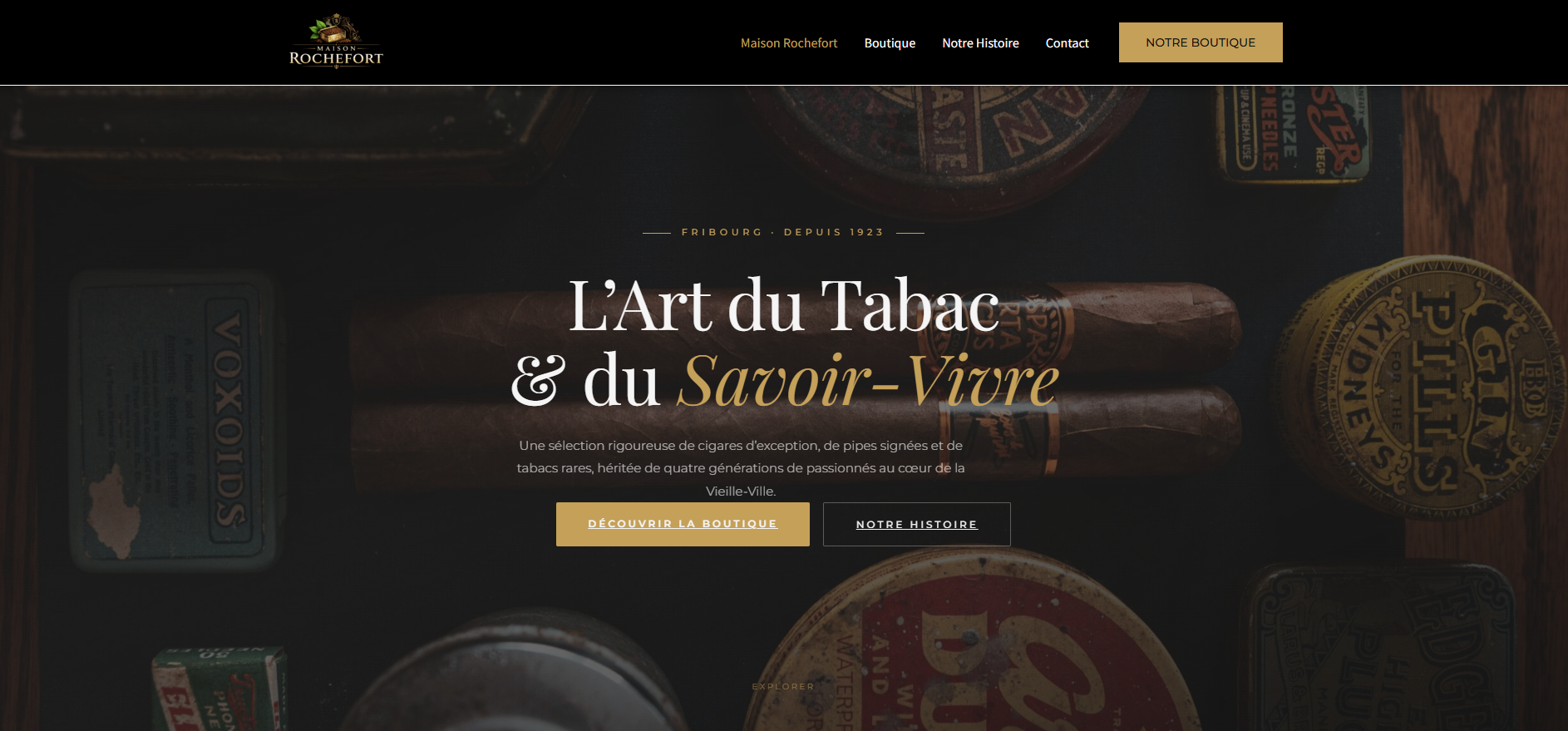 Site Maison Rochefort — réalisé par JN Solutions Digitales