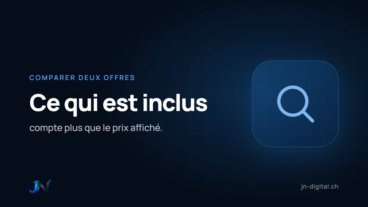 Devis site internet Suisse romande - comparaison agence web et plateformes DIY