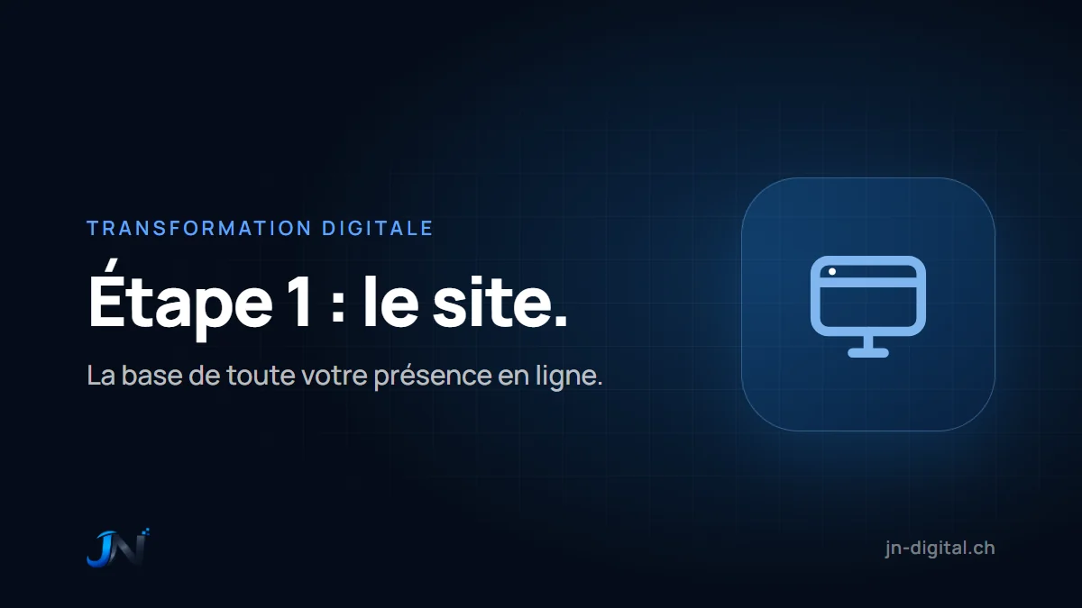 Création de site web professionnel pour PME suisse - JN Solutions Digitales Fribourg