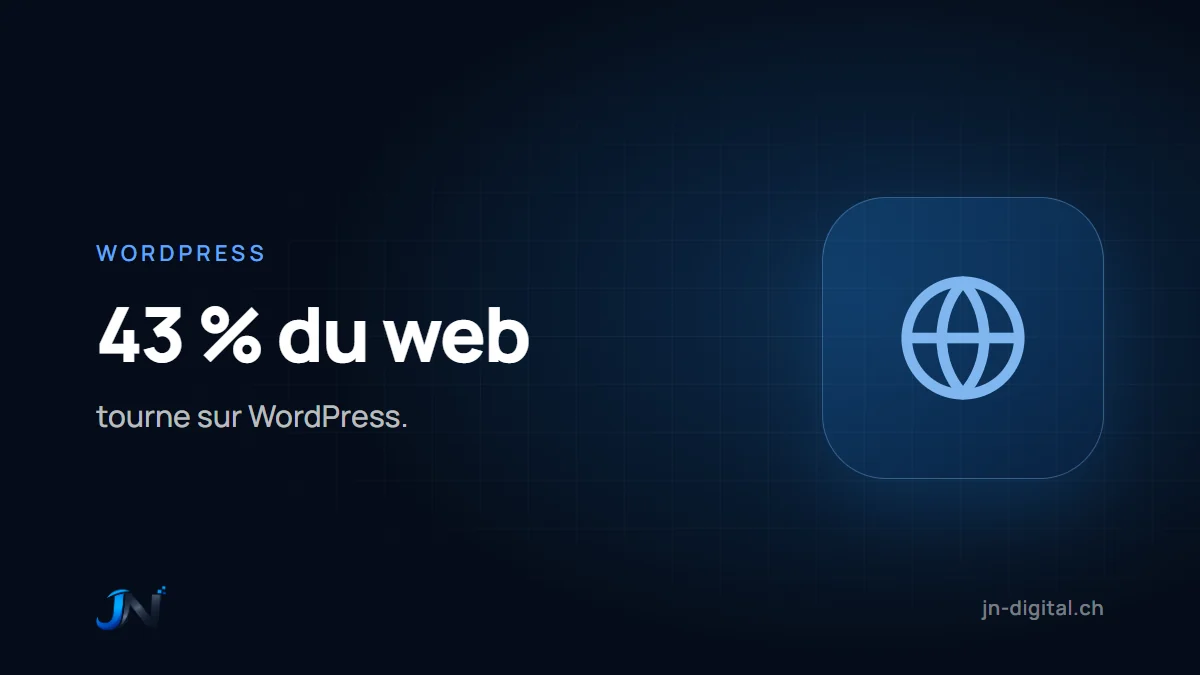 WordPress - CMS numéro 1 en Suisse romande pour les PME et indépendants