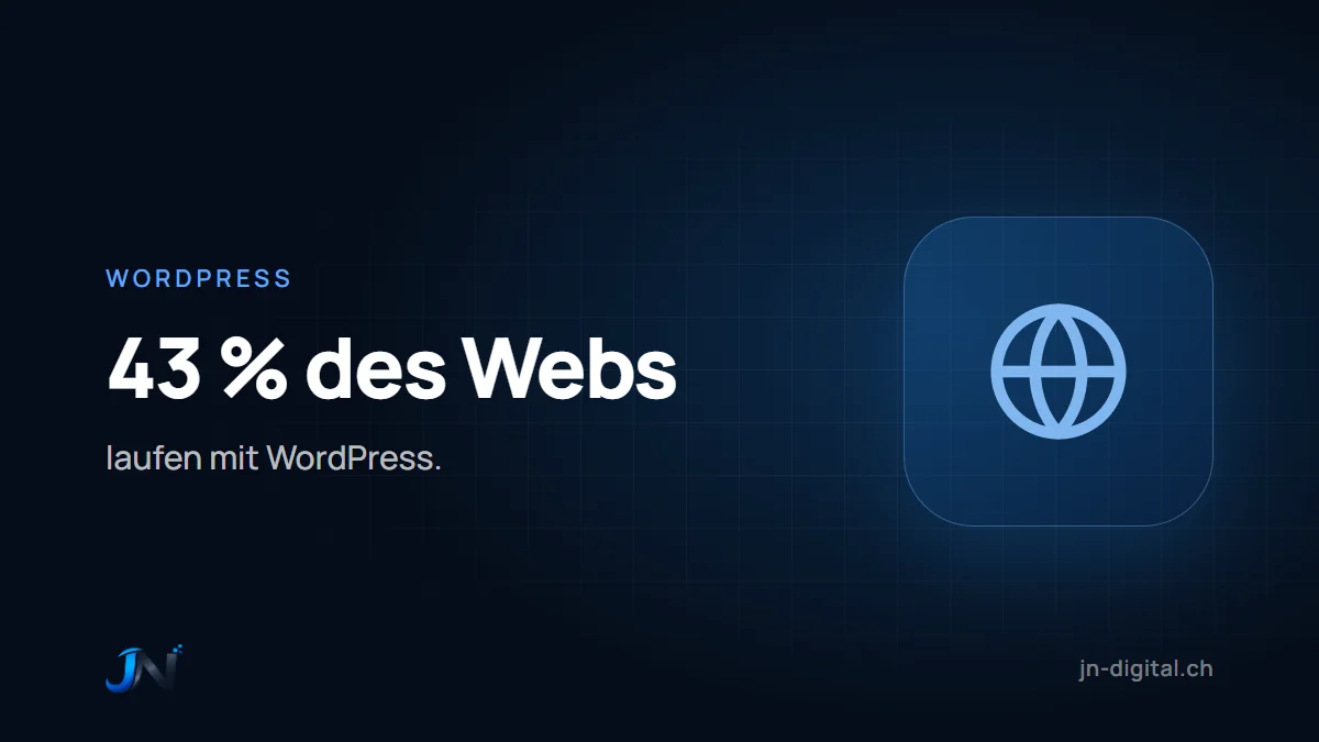 WordPress – das meistgenutzte CMS für KMU und Selbstständige in der Schweiz
