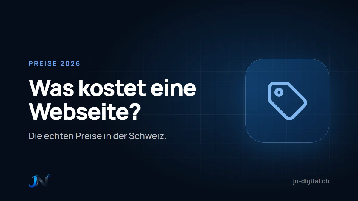Was kostet eine Webseite in der Schweiz 2026