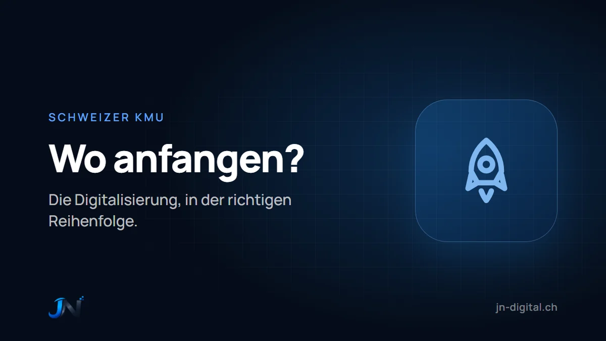Digitalisierung von Schweizer KMU: wo anfangen