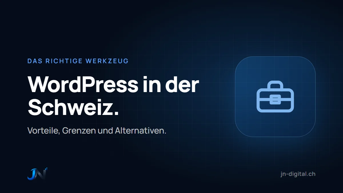WordPress für eine Firmenwebseite in der Schweiz